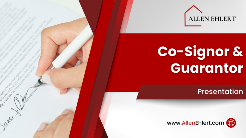 Co-Signor - Guarantor Comparison