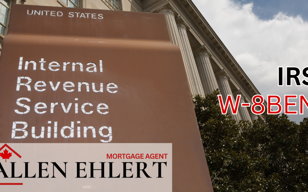 Mortgage Term: IRS W-8BEN