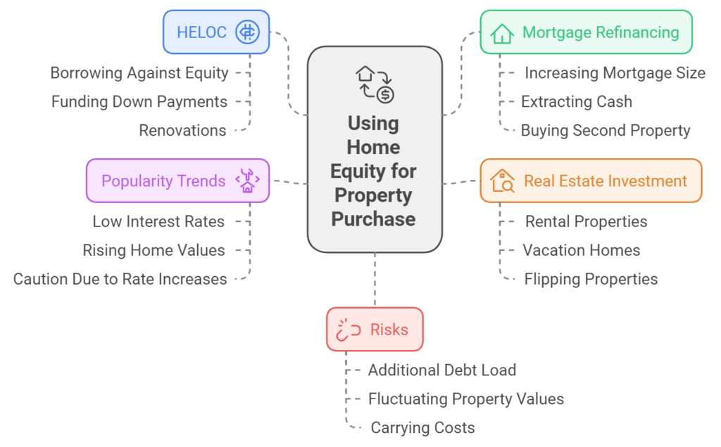 Using Home Equity for Down Payment