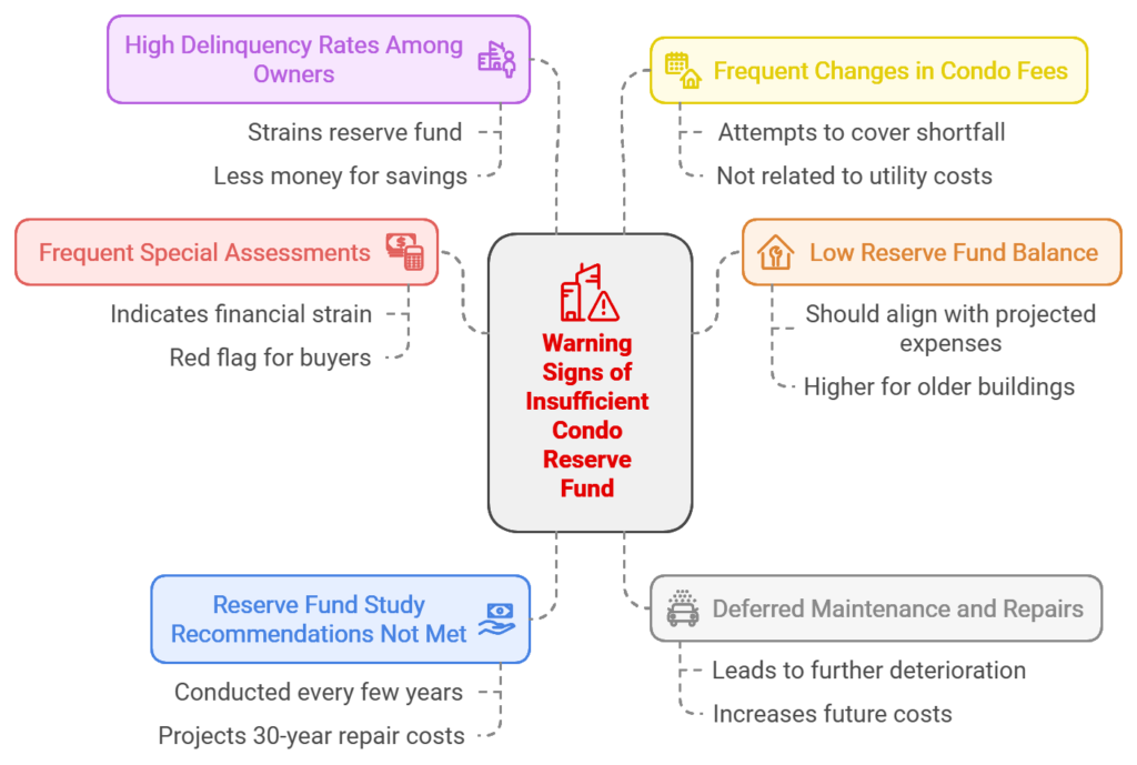 Insufficient Condo Reserve Warning Signs