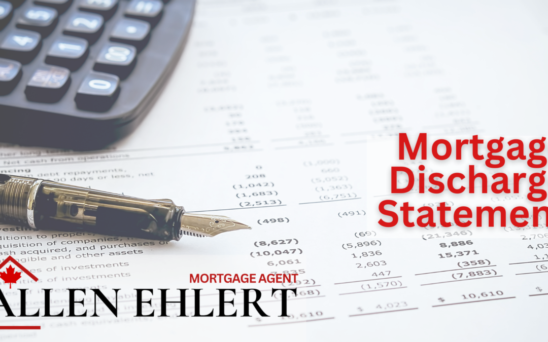 Mortgage Discharge Statement
