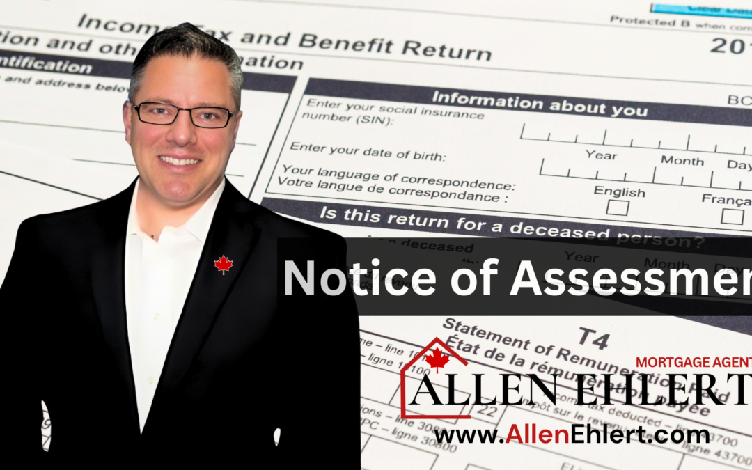 Notice of Assessment and Your Mortgage