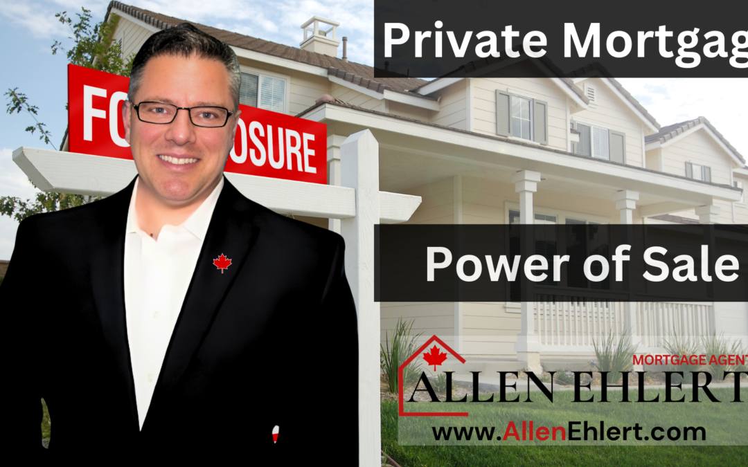Private Mortgage to Avoid Power of Sale