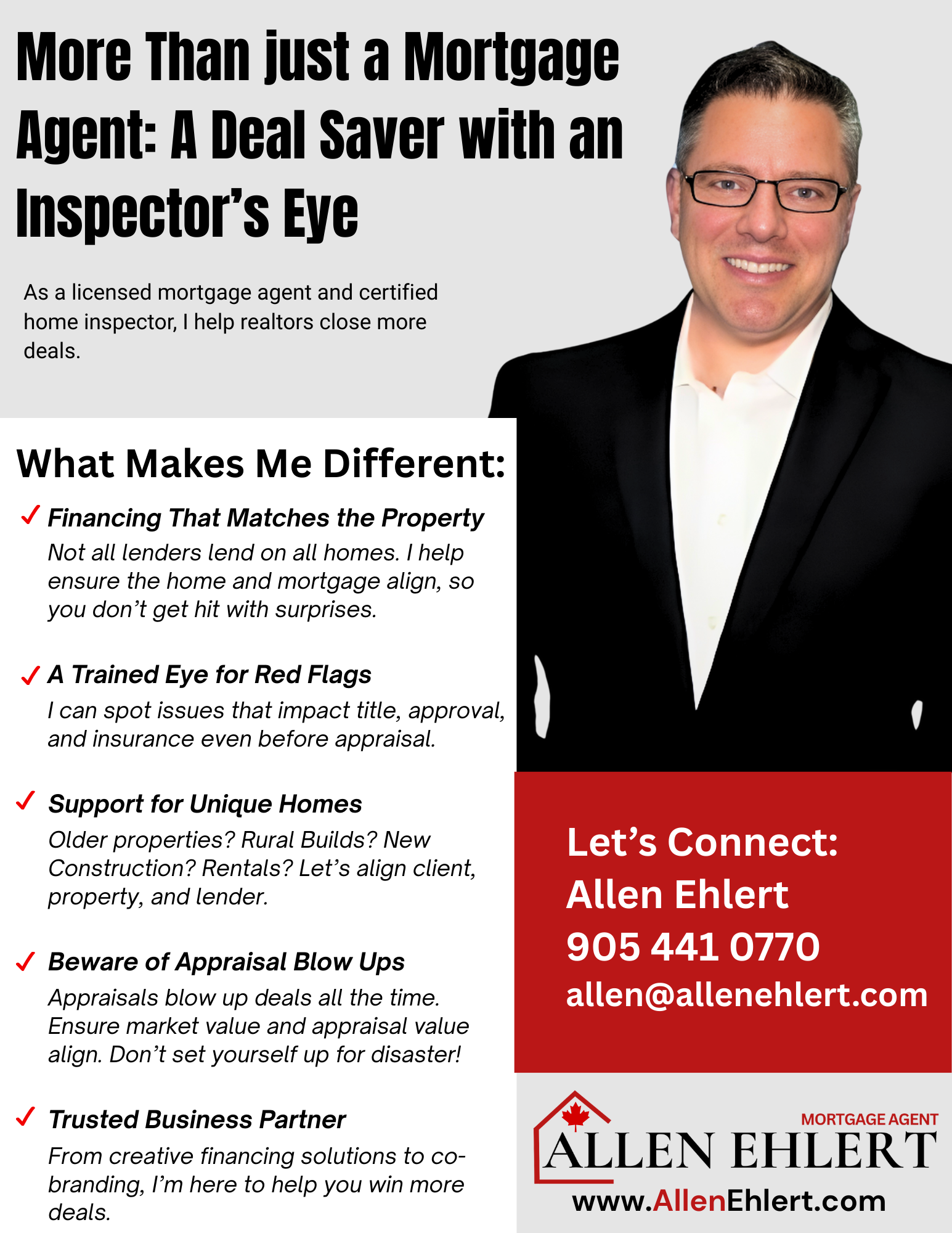 Why Allen Ehlert?