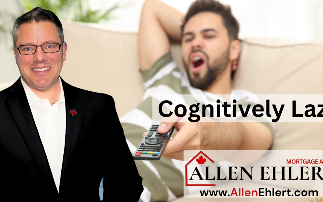 Are You Cognitively Lazy?