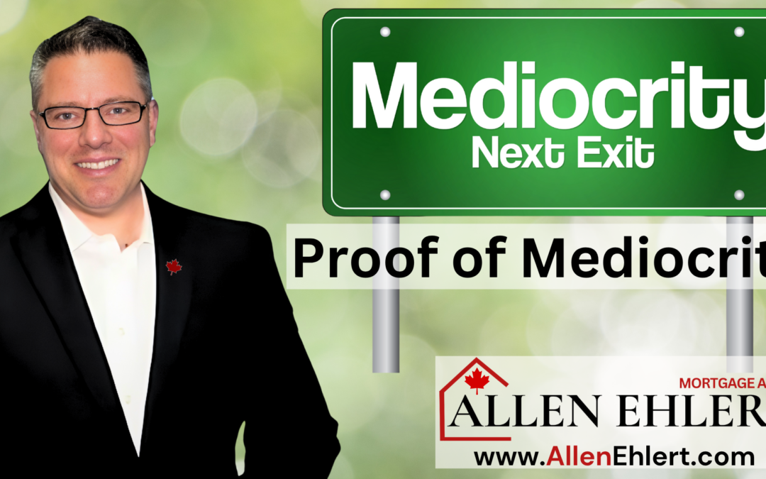 The Social Proof of Mediocrity