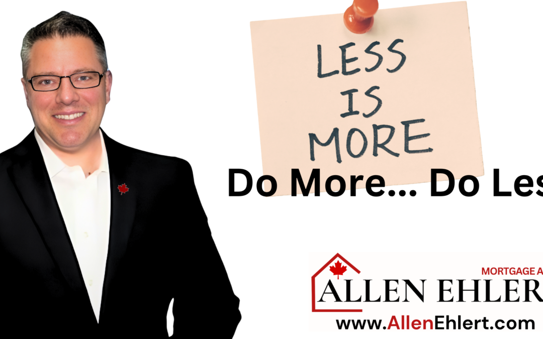 Realtors Doing More — by Doing Less