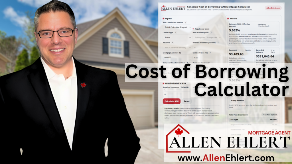 Cost of Borrowing Calculator