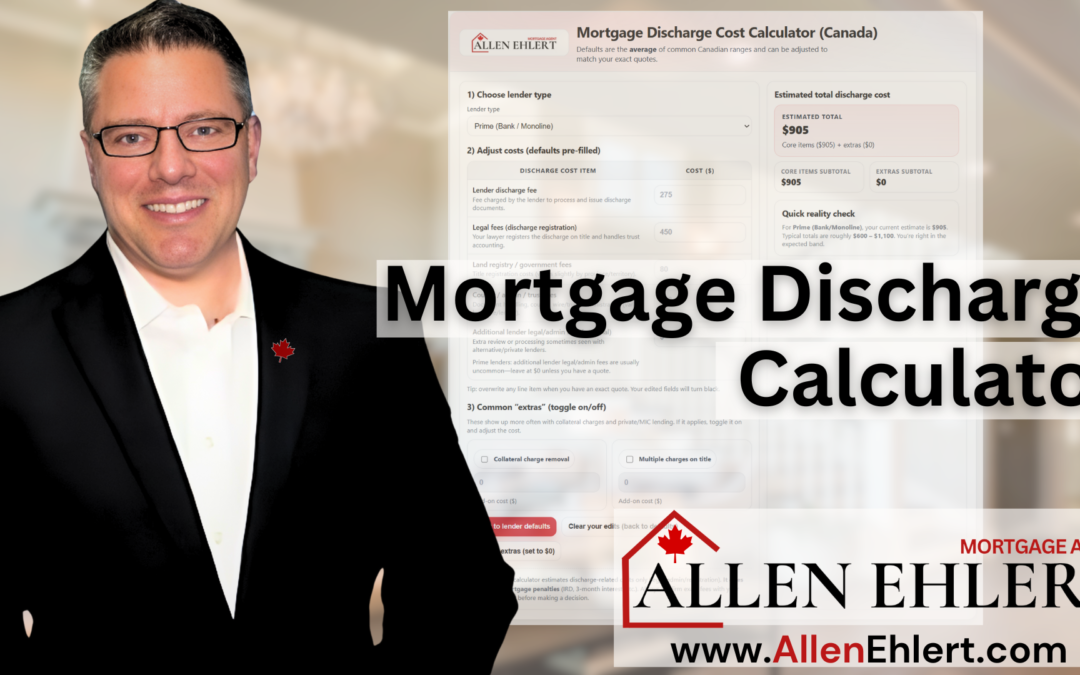 How to Use My Mortgage Discharge Cost Calculator