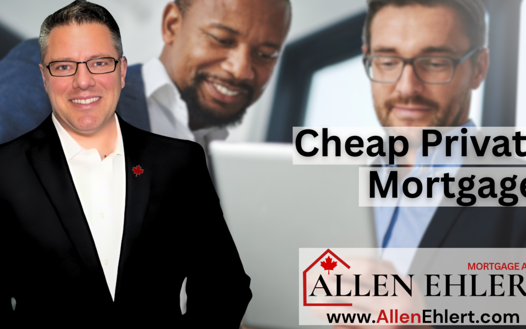 When a Private Mortgage Is the Cheapest Option (Investor)