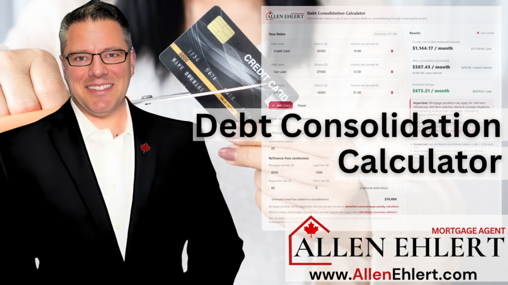Debt Consolidation Calculator