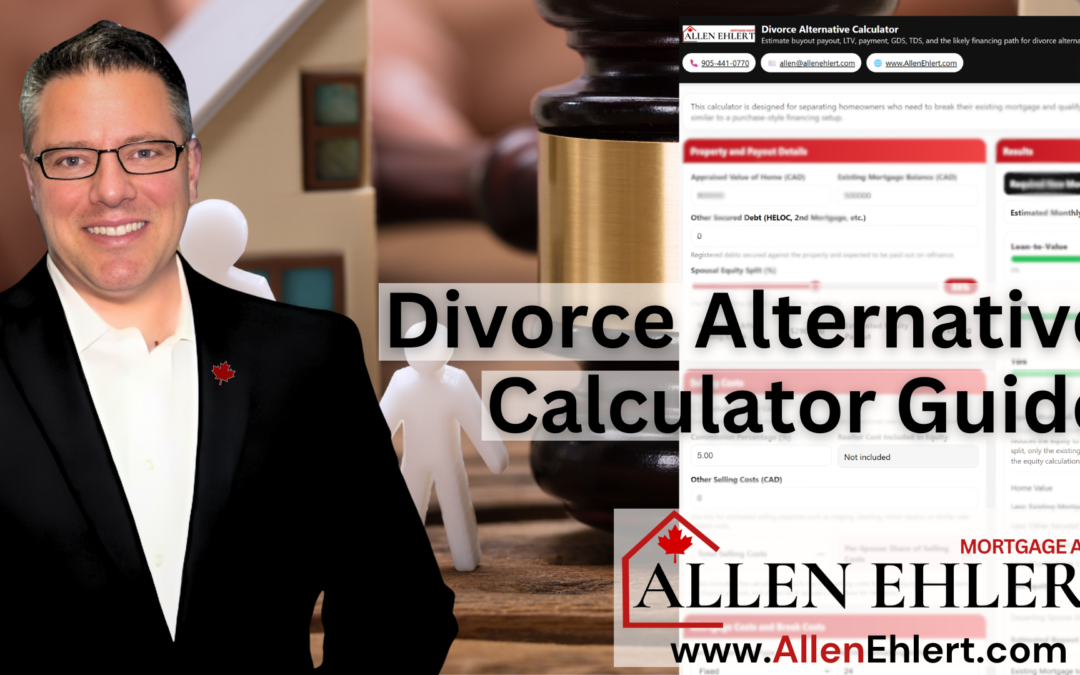 Divorce Alternative Calculator User Guide